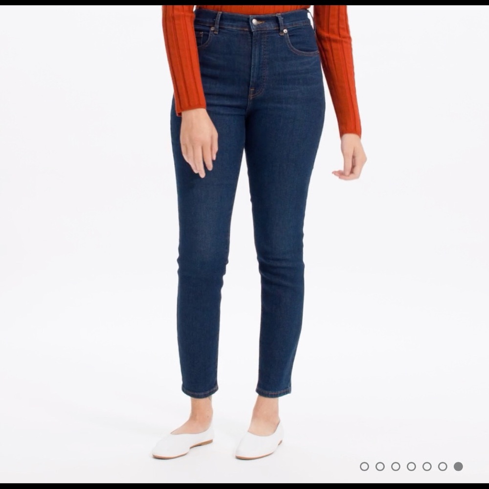 Everlane Authentic Stretch High-Rise Skinny Jeans